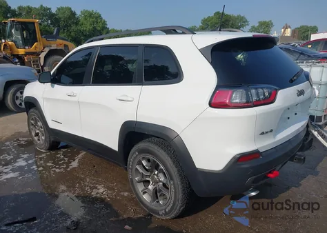 2021 Jeep Cherokee Trailhawk из США, поврежденный, VIN 1C4PJMBX4MD124980
